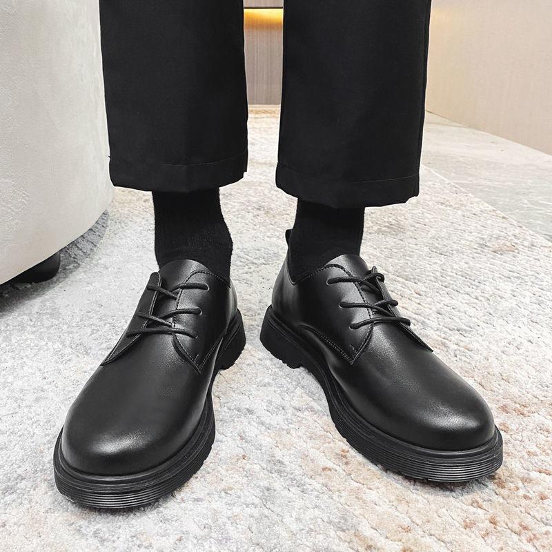 Winterlederschuhe für Studenten Lederschuhe