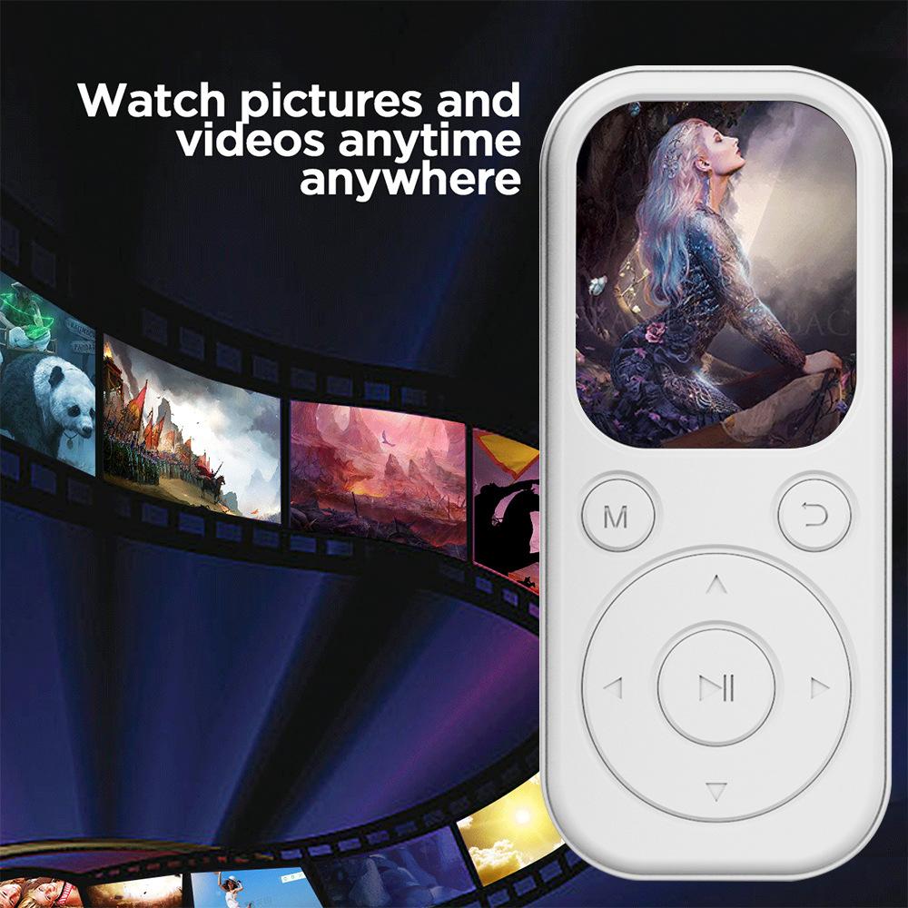 Hudební přehrávač MP3/MP4 s funkcí nahrávání a připojením Bluetooth