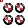 4 Stück 56MM 60MM 65MM Auto-Radnabenkappe Aufkleber Radmittelkappe Abziehbild Dekoration Auto-Modifikation T48 Zubehör Für BMW M Emblem Abzeichen