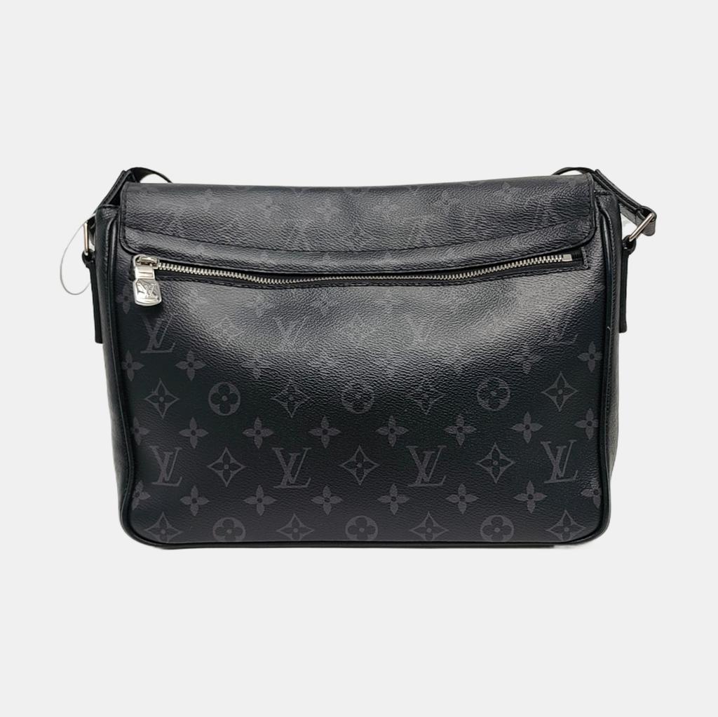 [Pre-Owned] New Monogram Spring Clip Canvas Leather Messenger Bag - Good #1897F00