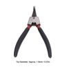 Heavy Duty Circlip Pliers 90-Degree Bent Jaw External Snap Ring Pliers  For Installation Removal