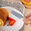 Stainless Steel Cheese, Butter, and Pizza Knife Set with Wooden Handle