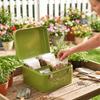 Metal Seed Storage Box Waterproof Storage Container Nordic Style Sorting Box  Outdoor Gardening