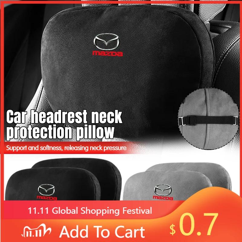 2025 Hot Car Headrest Neck Pillow Head Restraint Memory Foam For Mazda 2 3 5 6 323 626 Demio CX3 CX5 CX30 Atenza Axela MX3 MX5 R