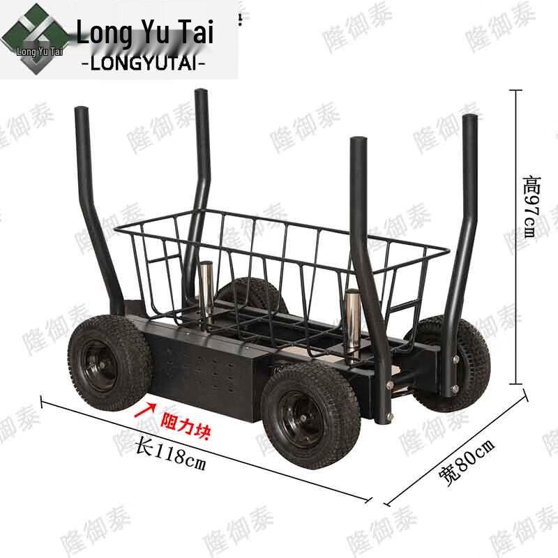 Уличные фитнес-сани с регулируемым сопротивлением