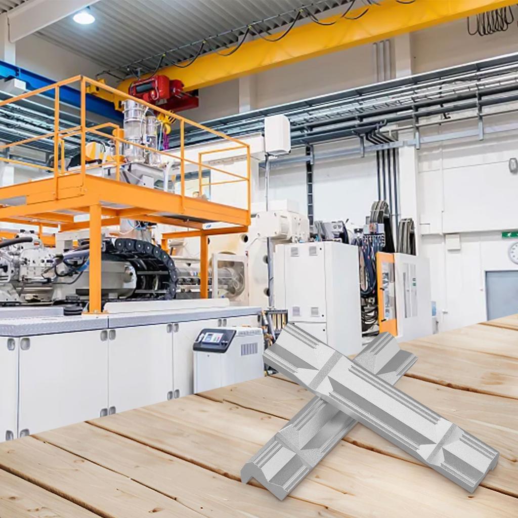 CNC Milling Steel Vise Hard Jaw Fixture with Extended Durability 4 or 8 Size
