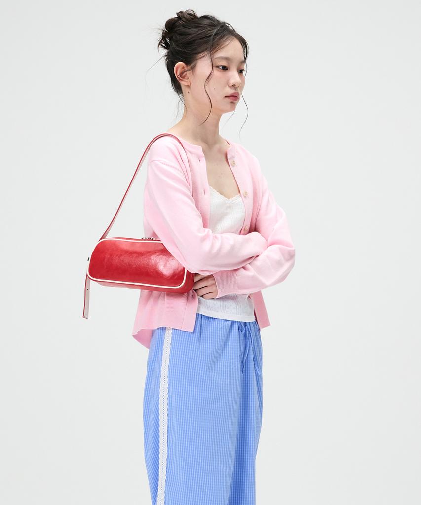 Fractalonepointfour Pebble Bag [Red]