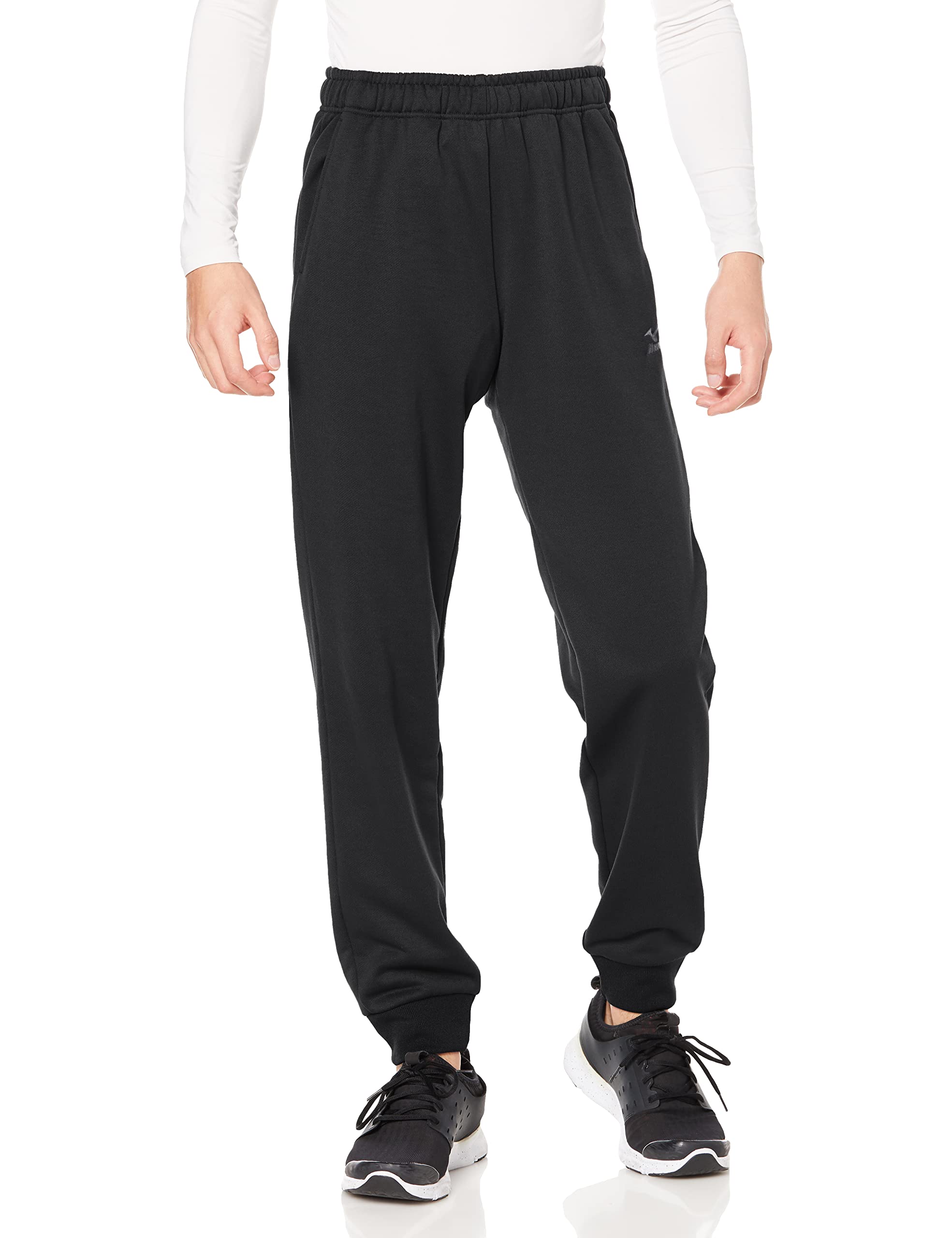 

Mizuno K2JD9555 Sweat XL Men s Fleece-Lined Pants, Black, чёрный