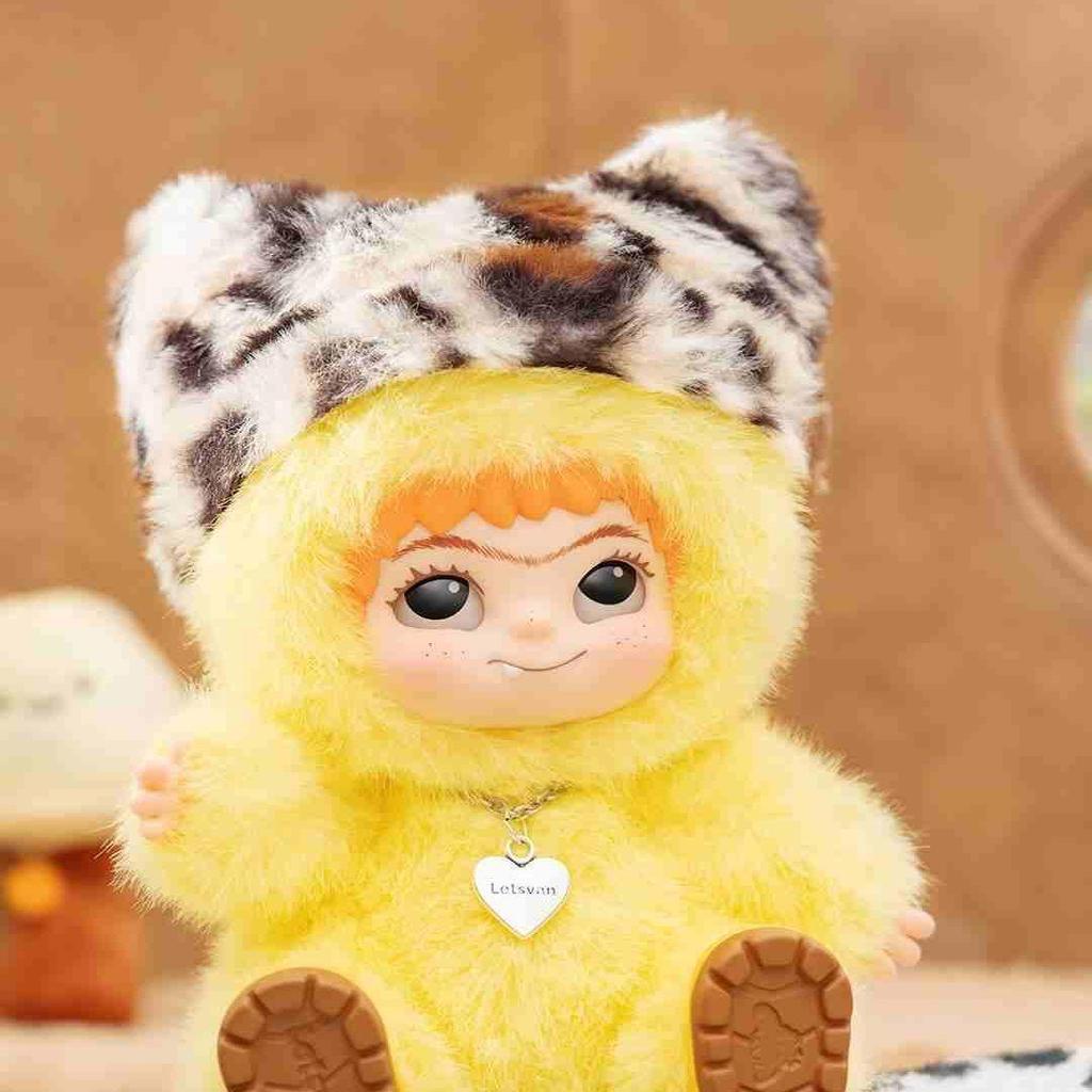 Plush doll fun tide baby blind box wakuku hand puppet ornament children's holiday gift hand puppet toys backpack decoration