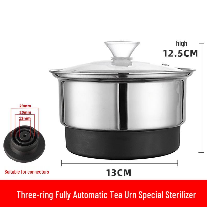 Stainless Steel Electric Gongfu Tea Set with Automatic Kettle & Tea Bar Machine
