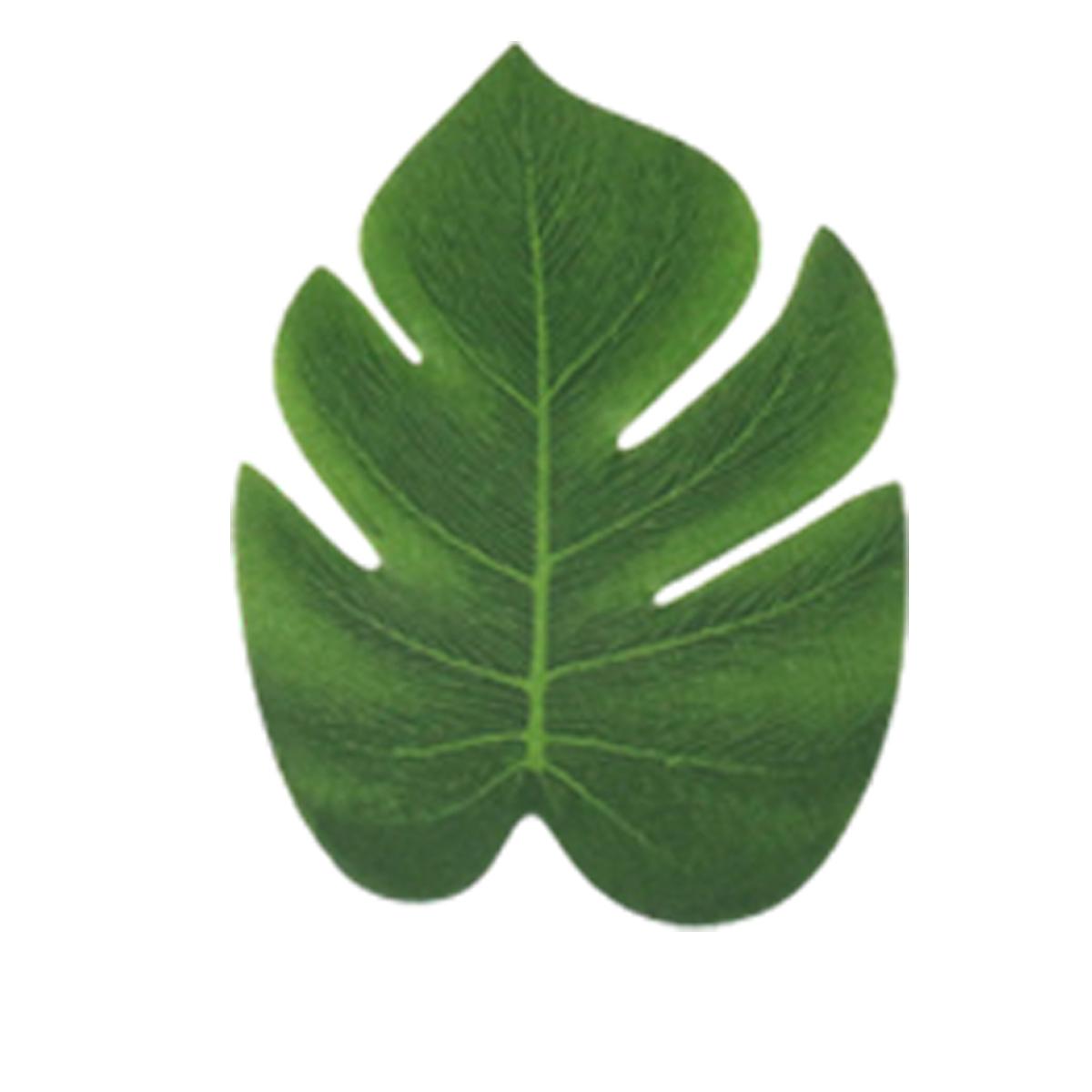 

Моющиеся листья джунглей Декор Прочные принадлежности для дня рождения Искусственные тропические пальмы Декор на день рождения 5.9 inch,type1