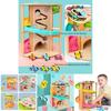Wooden Multifunction Rotating Slide Car Toy For Baby Educational Play And Diy Fun