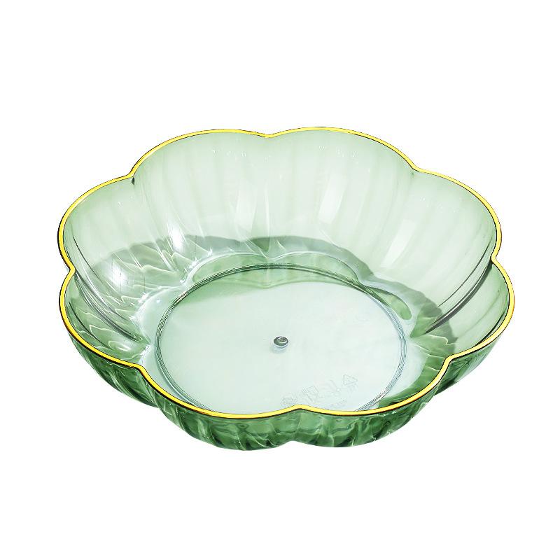 Fruit Plate Household Living Room Coffee Table Fruit Plate High-End Fruit Basin Plate Snack Plate Fruit Basket Fruit Basin
