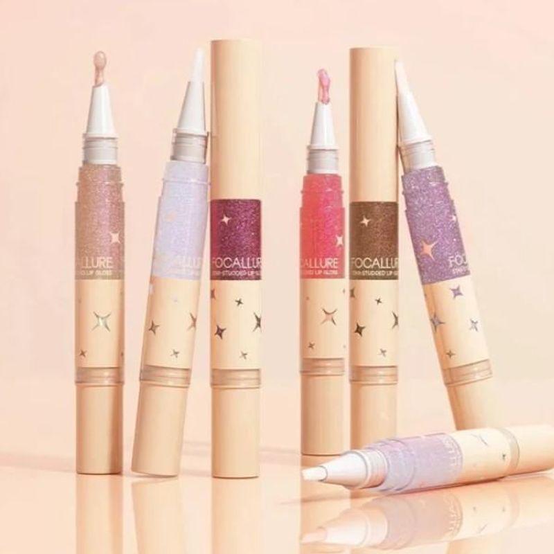 FOCALLURE - Neuer Glitzer-Lipgloss - 3 Farben
