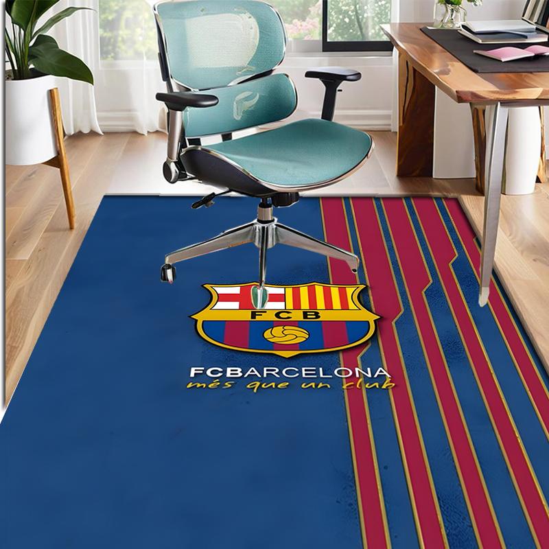 football club FC Pattern Rug, Indoor/Outdoor Mat, for Picnic, Gameroom, Bedroom, Office, Living Room, Home Decor Carpet, Birthday Gift