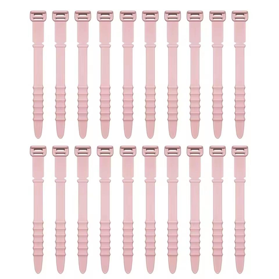 Silicone Cable Ties, Cord Organizer, Cable Straps, Reusable Cord Ties, Travel Cable Organizer, Cute Elastic Tie, Wire Ties