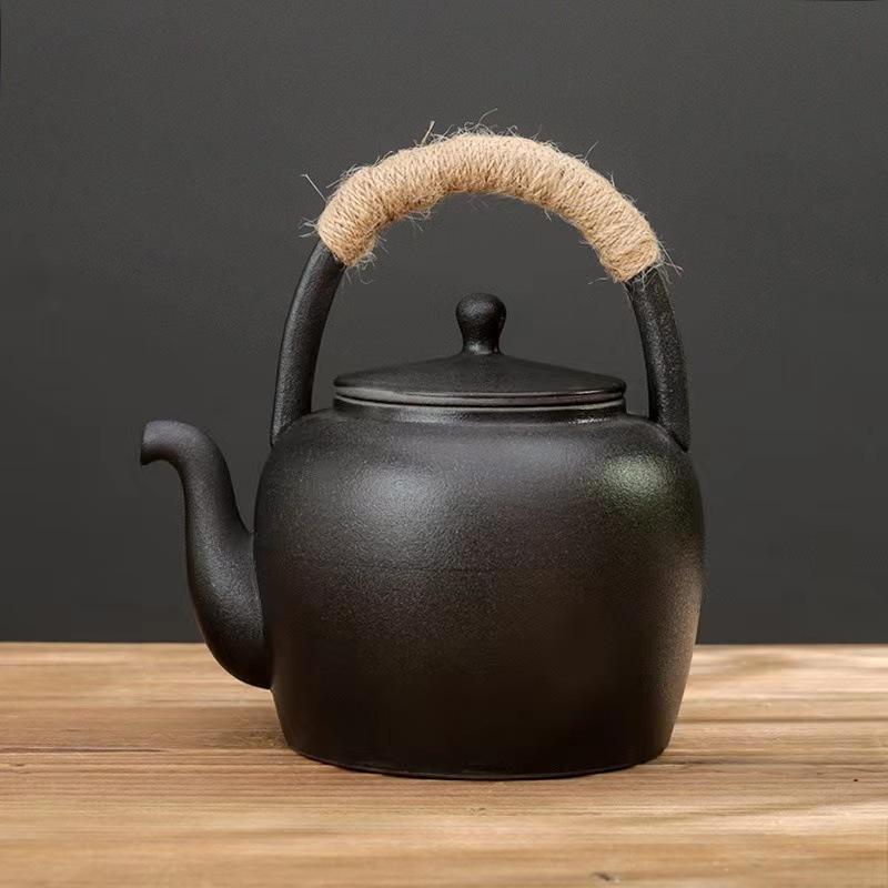 

Japanese stoneware warm tea stove small stove candle tea insulation tea maker around the stove tea stove retro Refer to the details page