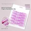 10 Stück/Set Nagellack Schutzclips & Separatoren Maniküre Werkzeug Set Anti-Fleck Fingerlinge Für Nagelpflege Trocknen & Lackieren