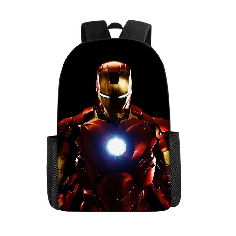 Spider-Man Cartoon Backpack Parallel World Cartoon Student Backpack Children S School Bag 17inch x backpack bag