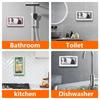 Fixed Universal Waterproof and Anti-fog Mobile Phone Case for Bathroom Shower Phone Holder Waterproof Can Touched Shower Phone