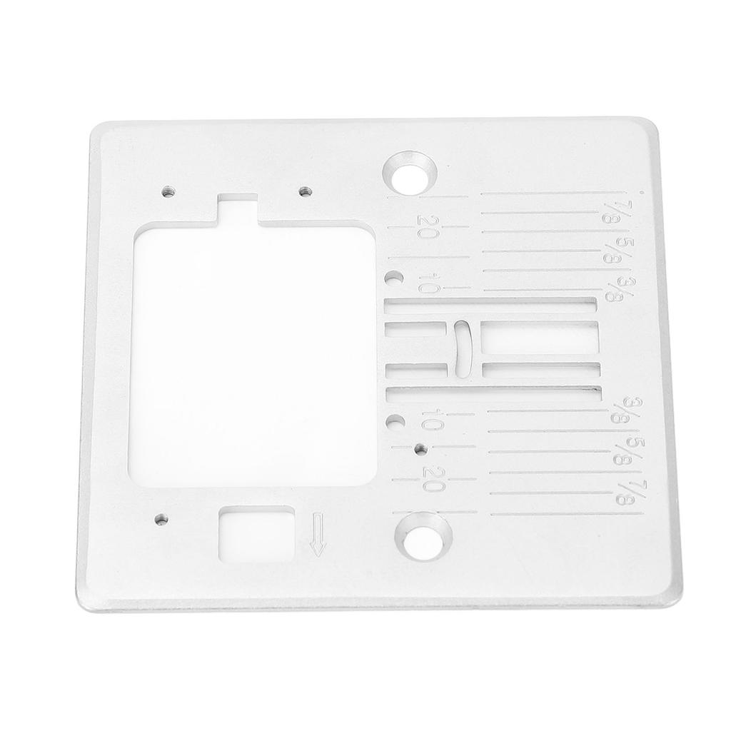 Sewing Machine Needle Plate Q235 Steel Throat Plate Replacement for 3321 3323 Talent Sewing Attachment