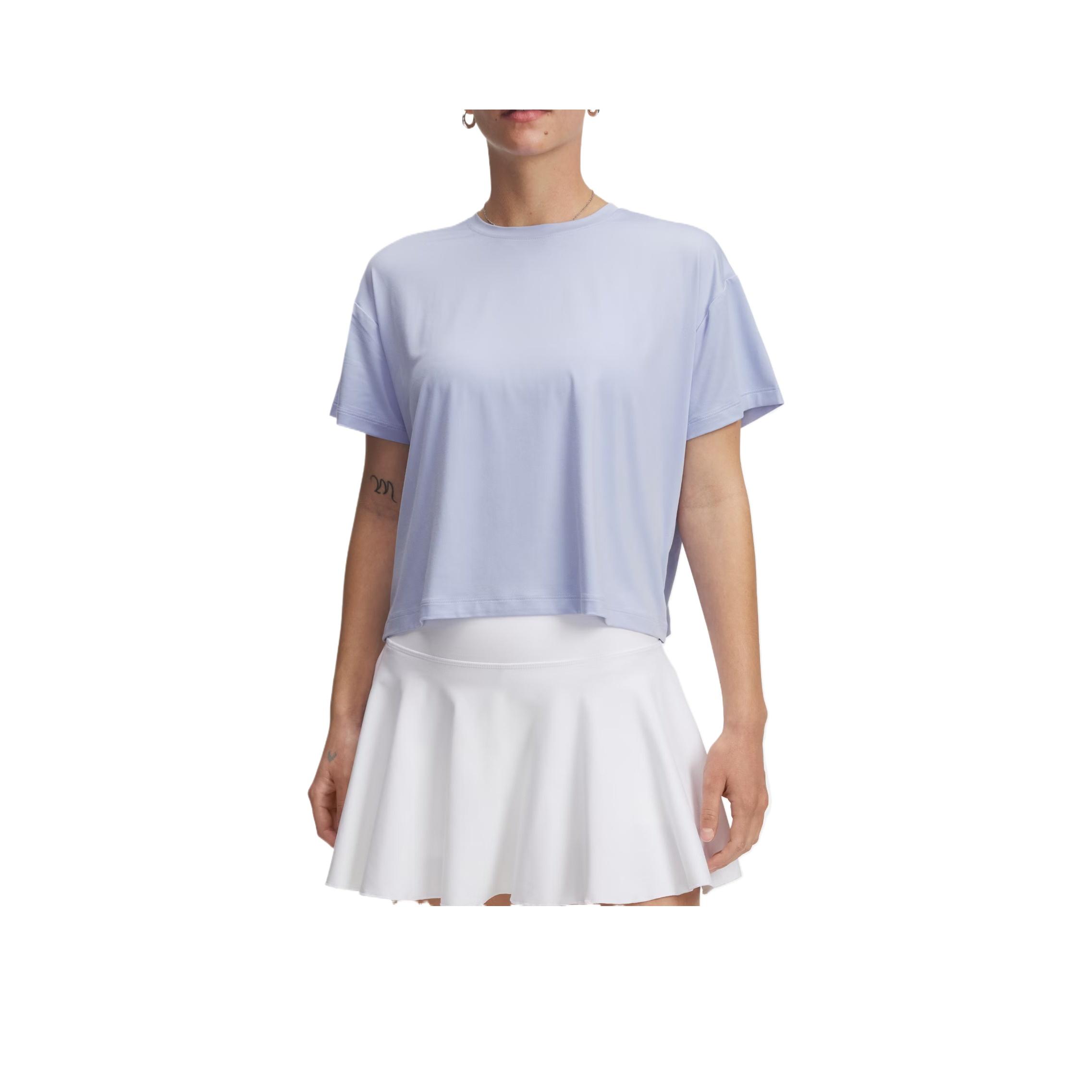 

Under Armour Движение Приятная к коже Универсальная Модная Футболка Женские топы 6000217-539 XL