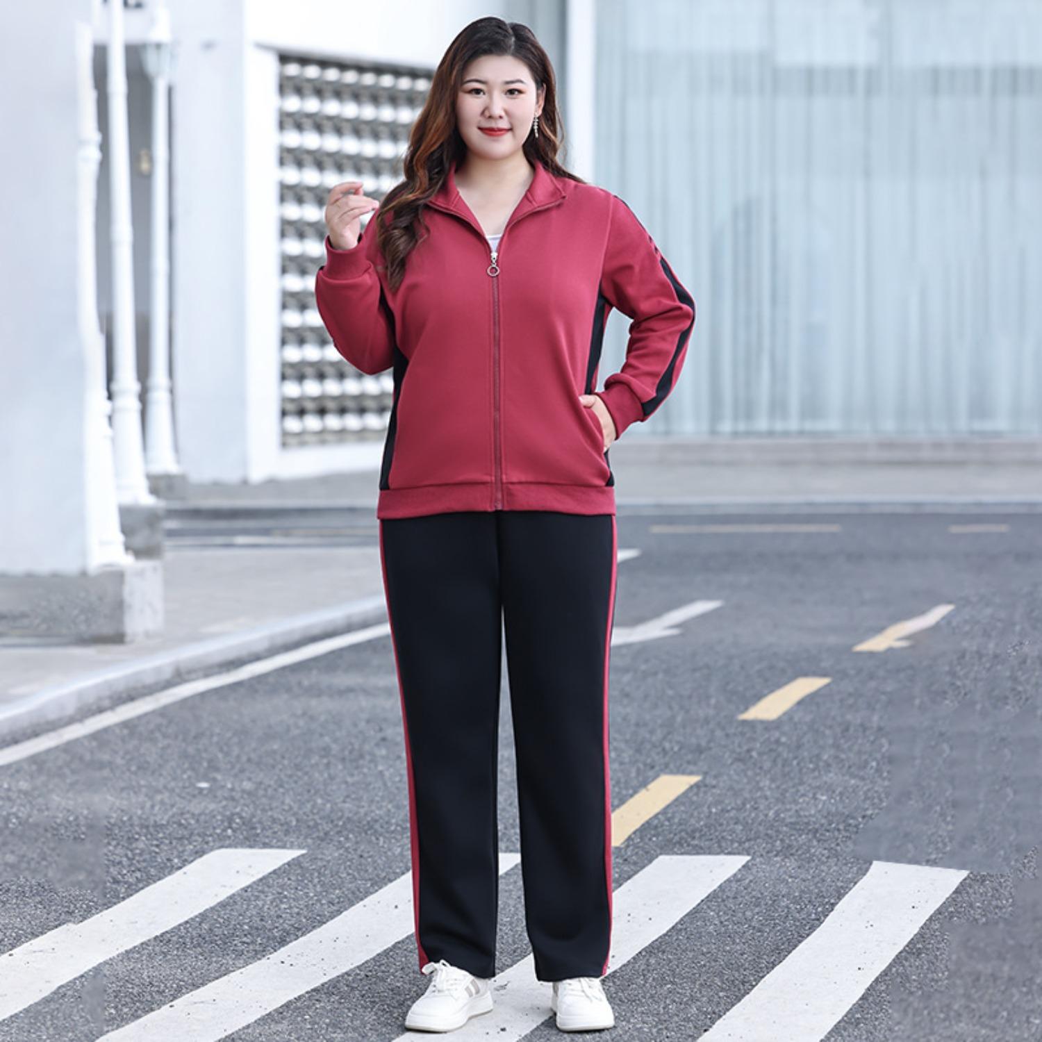 Women`s Plus Size Long Sleeve Loose