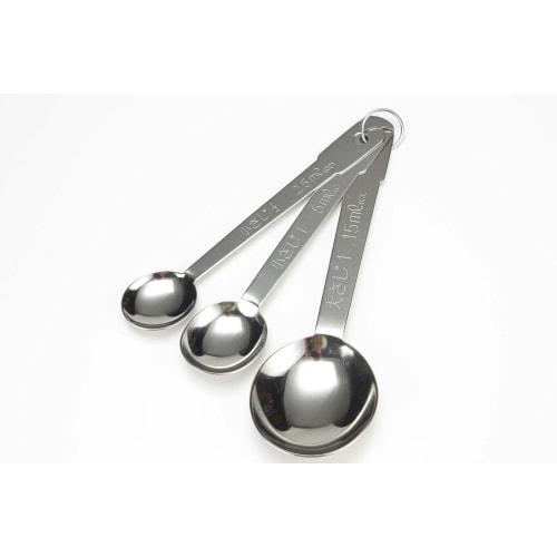 Pearl Metal Antenor Stainless Steel Measuring Spoons, Set of 3, D-3556