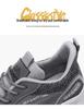 2025 Men's Black Breathable Mesh Running Shoes - Odor-Resistant Casual Lightweight Sneakers