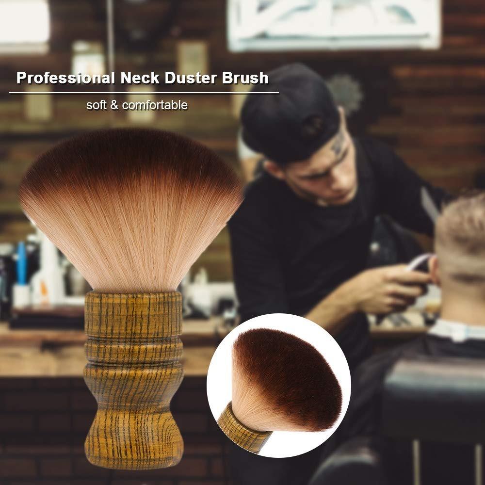 15cm Length Barber Neck Brush Nylon Hair Professional Neck Brush Neck Duster Brush Haircut Shaving