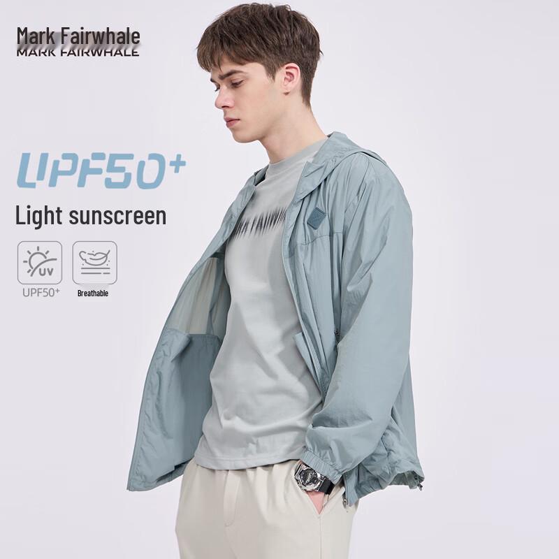 Mark Fairwhale Men s UPF50+ Lightweight Sun Protection Jacket L