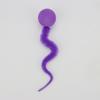 Plush Long Tail Ball Cat Toy Training Cat Interactive Ball Wood Ring Pet Toy