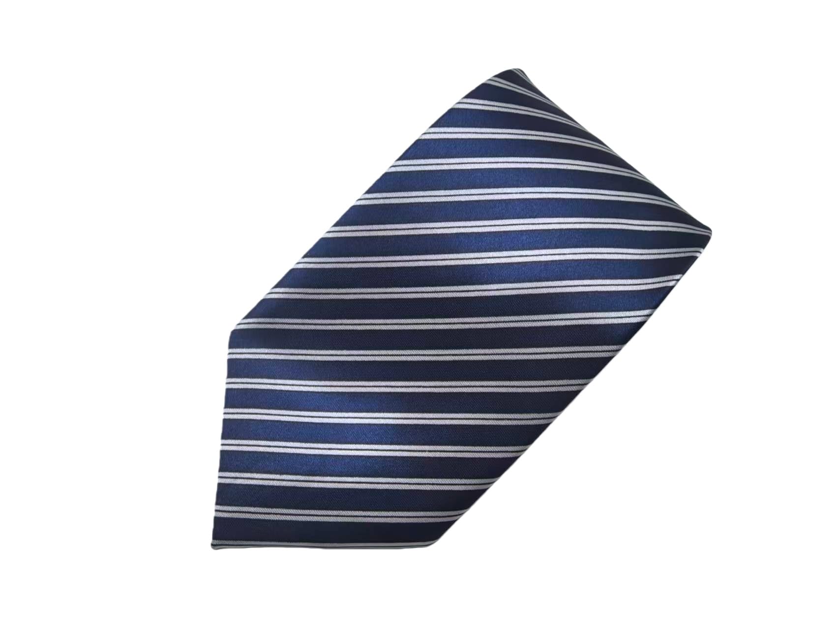 [JADZBJR] Striped Tie for Men s Suits, Fashionable Casual, No-Knot Style, Suitable for Banking, Workplace, and Business, Gift Box Included