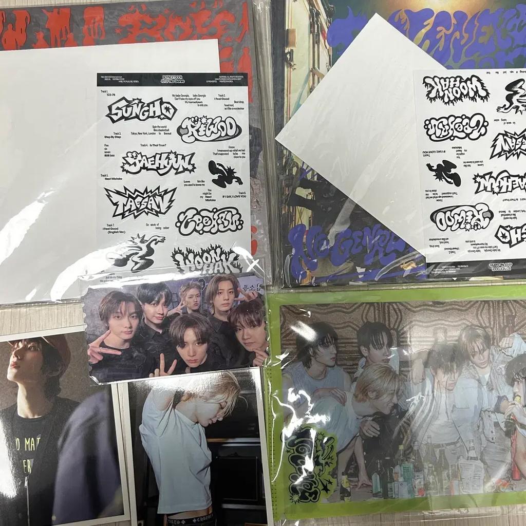 BOYNEXTDOOR Nojanpoka Public Album Complete Set - Clearance Sale - Photocards Used