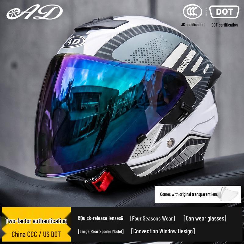 3C Certified Unisex Class A Motorcycle Helmet for All Seasons