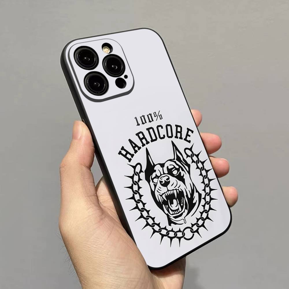 

Bone Gabber 100Hardcore Dog Phone Case For IPhone 16 15 14 13 12 11 17 Pro Max Simplicity Back TPU Soft Case iPhone 12pro max
