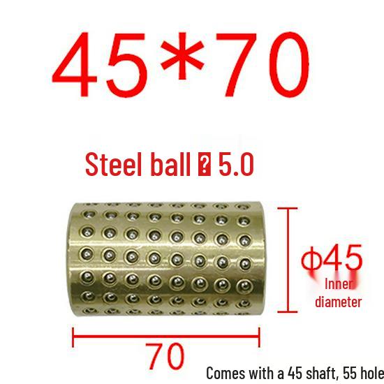 Golden Copper Ball Bearing Cage Mold Guide Bush Holder