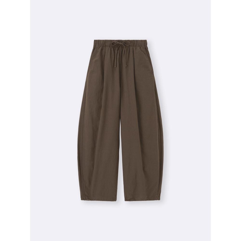 Gu By Uniqlo Linen Blend Balloon Pants+ec
