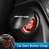 REE4   Fashion Car Start Button Cover All Metal Starting Decorative Cover For Benz AMG W204 W205 W203 W211 W212 W213 W201 W210 Stickers