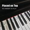 The Piano Rake Samolepky na klavírní klaviaturu pro začátečníky 88 kláves plné velikosti The Piano Rake Popisky kláves