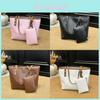 Big Capacity Street Style Pu Handheld Tote With Soft Structure And Inner Pocket For Women