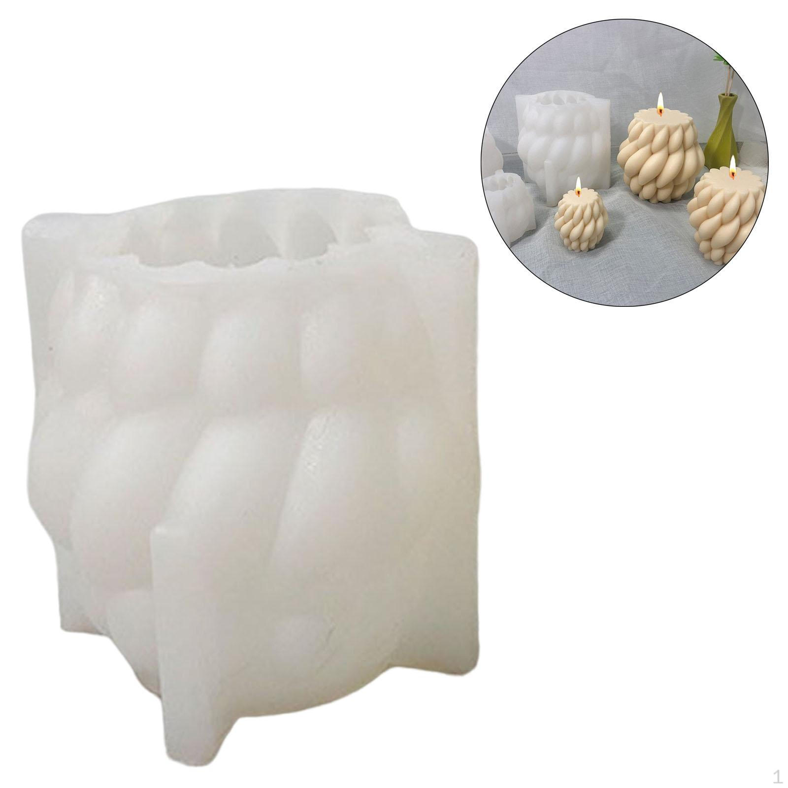 

геометрический силикон 3Д, легкий Демолдинг очищает и отпускает гипс орнаментов ручной работы 6.5x6.5x6.5CM