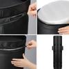 Cylindrical Training Mannequin Black Sports Gear Long-Lasting