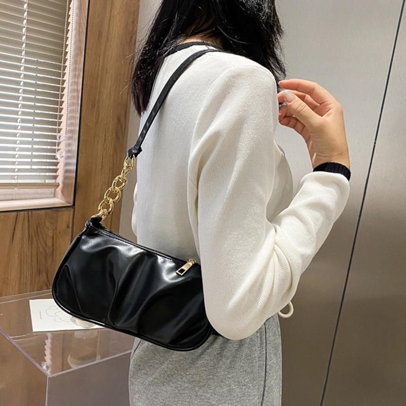 Cloud Pleated Causal Handbag Women'S Dumpling Tote Armpit Bag Shopping Shoulder Bags Underarm Bag