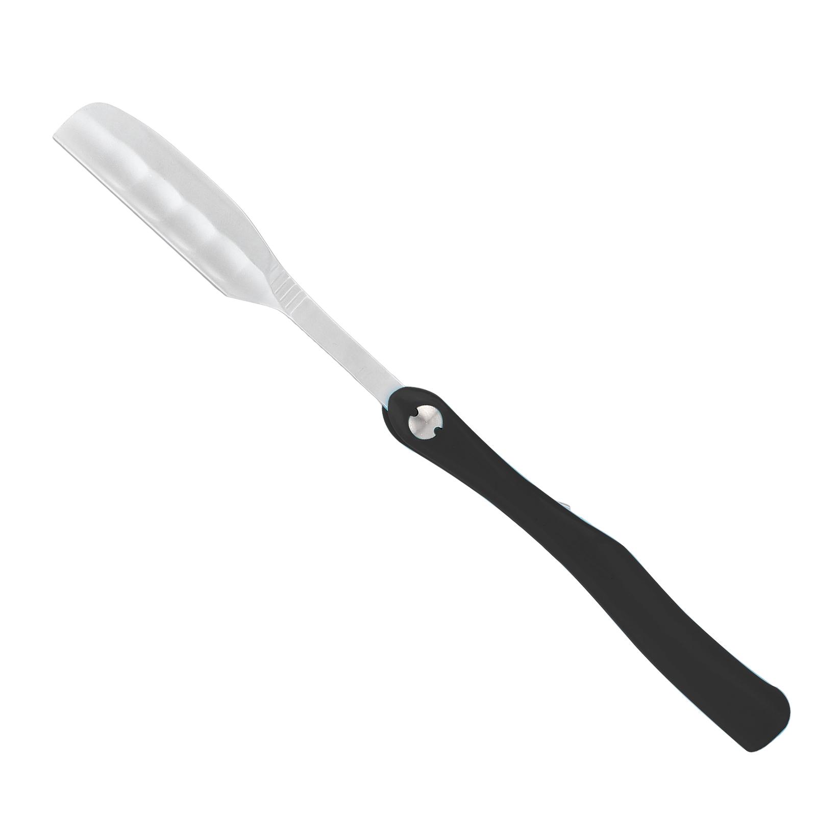 Beard Shaving Blade Holder AntiSlip Facial Hair Shaving Knife Blade Holder Tool Accessory(Purple )
