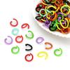100pcs 8mm 10mm Open Jump Rings Split Rings Connectors for DIY Jewelry Findings Making Bracelet Necklace Earring Supplies