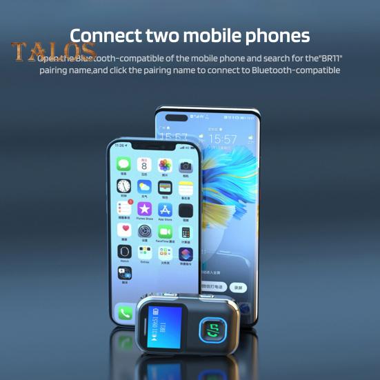 Bluetooth-compatible Receiver Car Adapter Enhanced Connectivity Versatile Compatibility Plug-Play Audio Adapter Music Receiver