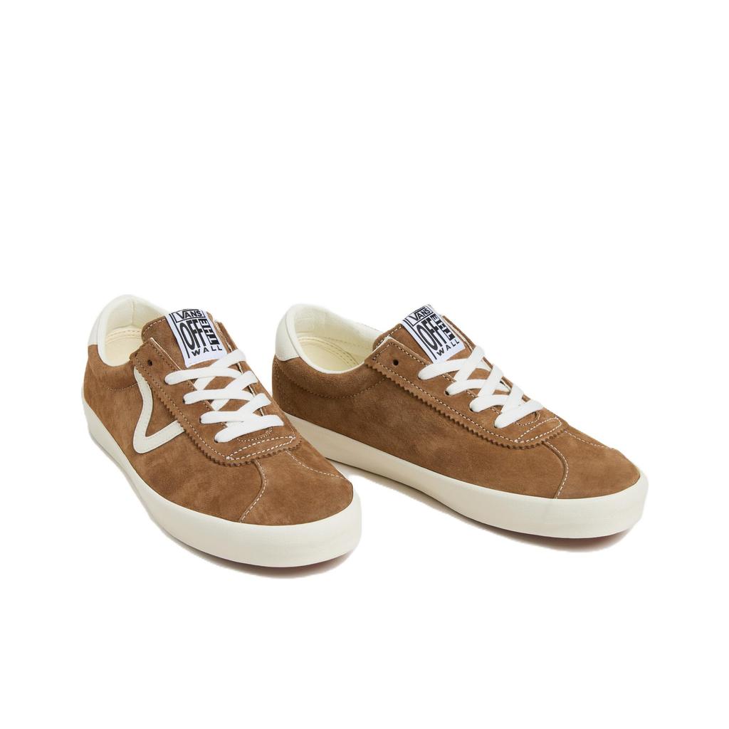 Vans Sport Low Comfortable Thin Sole Durable Low Top Skate Shoes Unisex Sneakers Brown VN000D6NBRO