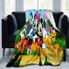 1pc Mickey Mouse Printing Blanket for All Season, Unisex Cartoon Blanket, Office Blanket, Lunch Rest Blanket