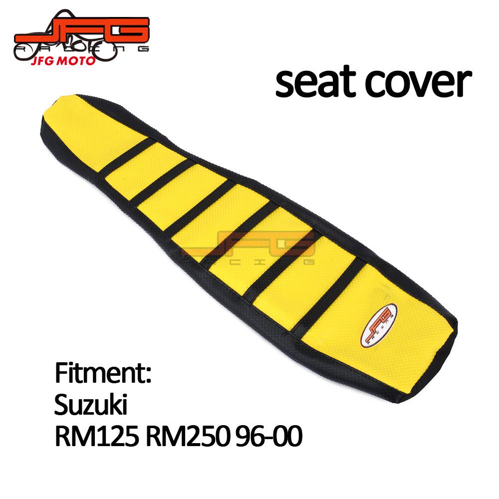 

RM125/250 96-00 Желтый Нескользящий Водонепроницаемый Чехол Сиденья Мотоцикла для Бездорожья 250x240x50